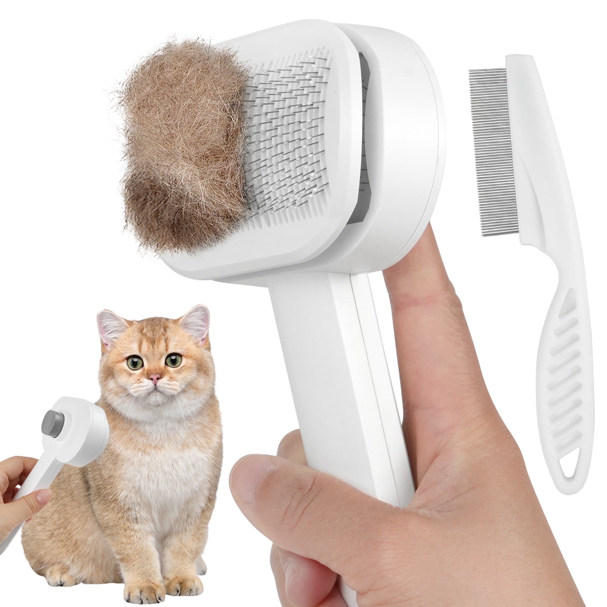 Brosse de Toilettage Anti-Poils