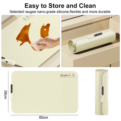 Chauffe-Plat Électrique Pliable en Silicone